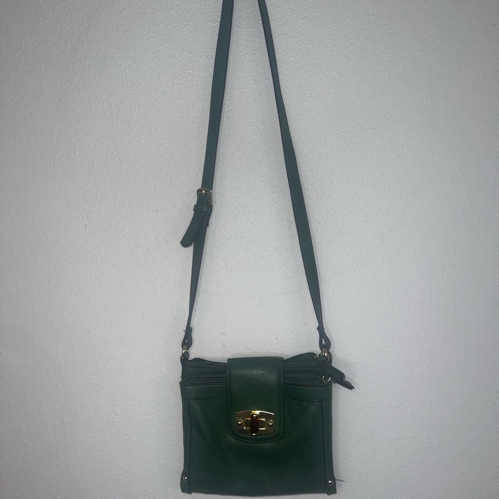Elegant Green Crossbody Bag